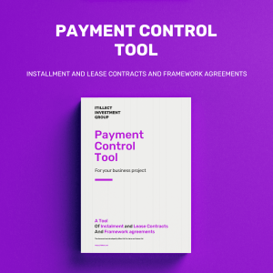 Payment Control Tool of Instalment and Lease Contracts and Framework agreements.