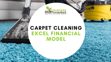 Carpet Cleaning Financial Model Excel Template