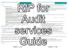 How to draft a Request for proposals (RfP) for the appointment of a financial model auditor with Template and Sample