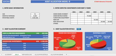 Simple Asset Allocation Model