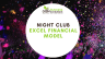 Night Club Excel Financial Model