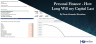 Personal Finance - How long will Capital last when I retire