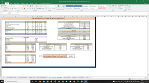 Gap Inc Valuation Excel Model: Complete DCF Valuation with Forecasted Financial Statements