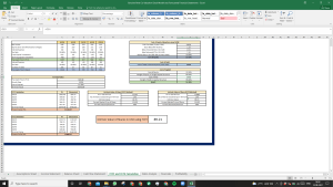 Genuine Parts Co Valuation Excel Model: Complete DCF Valuation with Forecasted Financial Statements