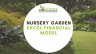 Nursery Garden Excel Financial Model Template