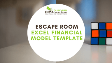 Escape Room Excel Financial Model Template
