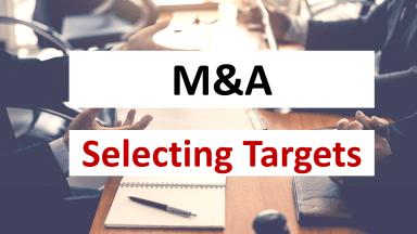 M&A Analysis – Selecting Potential Targets (Examples from Management Consulting Projects)