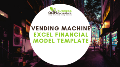Vending Machine Excel Financial Model Template