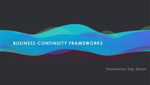 Business Continuity Presentation