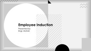 Employee Induction