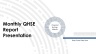 Monthly QHSE Report Presentation